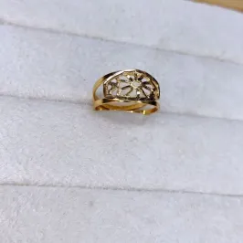 Anel Arabesco Diamantado