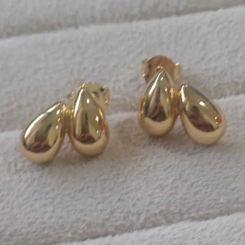 Brinco Gotas Dupla