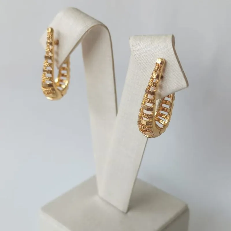 Brinco Click Gota Diamantado